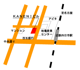 カネニ総業株式会社 所在地地図